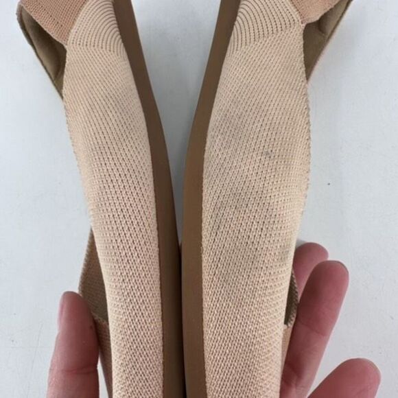 Vivaia Pointed-Toe V-Cut Flats (Valencia 2.0) Wheat Nature Size 11.5,  41.5 - Picture 8 of 11
